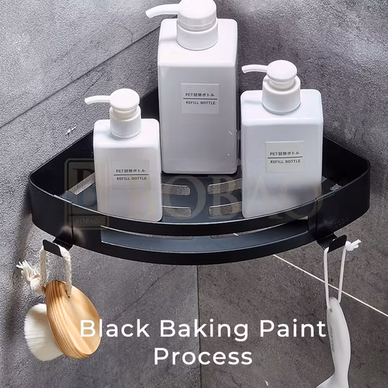 Prateleira para chuveiro em aço inoxidável para banheiro